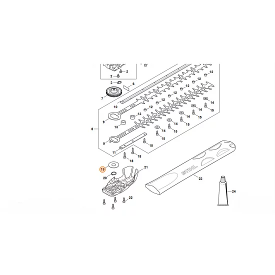 STIHL  Podkładka dystansowa 4521 642 8700